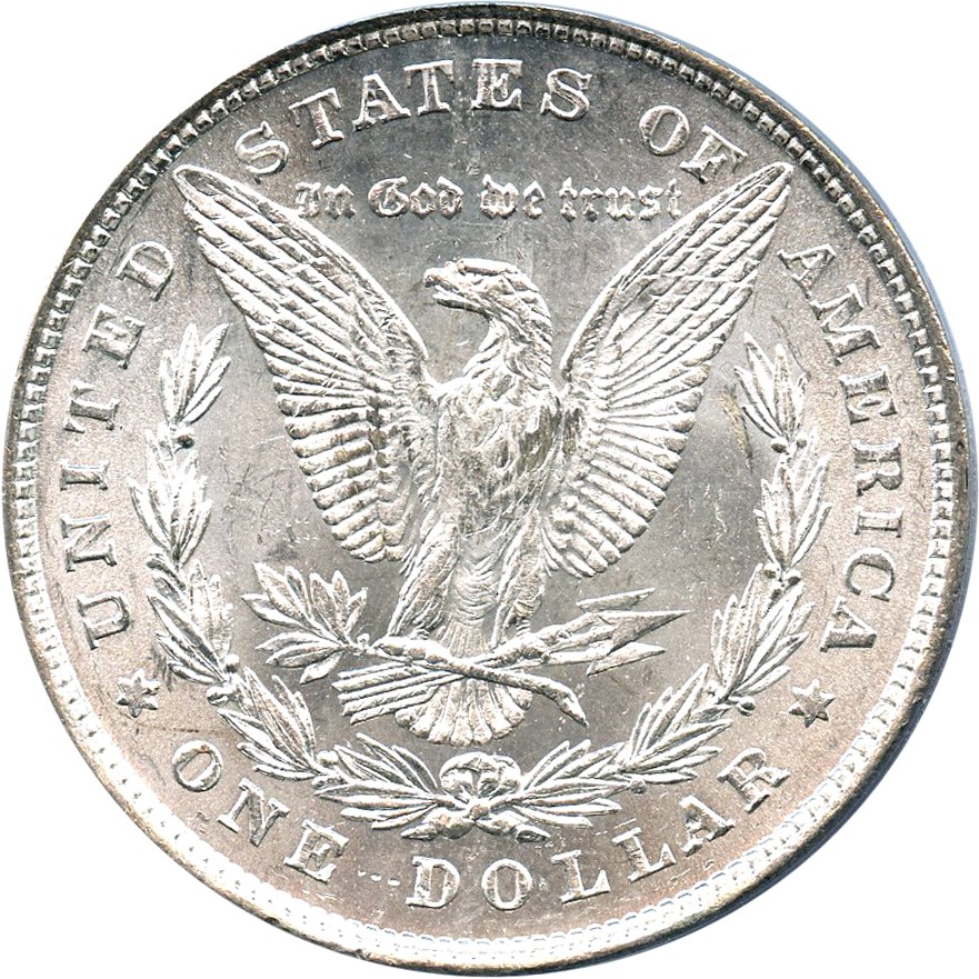 image for: 1878 8TF $1 PCGS/CAC MS62 (VAM-5, Doubled RIB)
