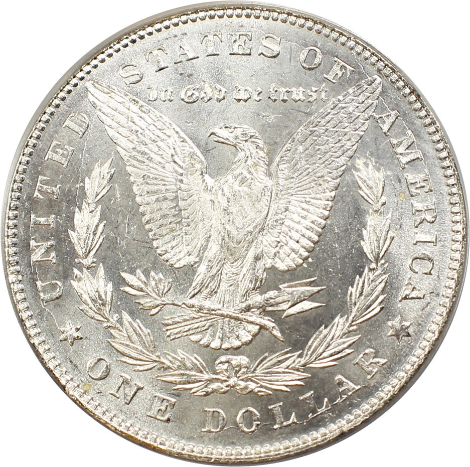 image for: 1878 7TF $1 PCGS MS63 (Reverse of 1878, VAM-31, Lines Thru Leg)