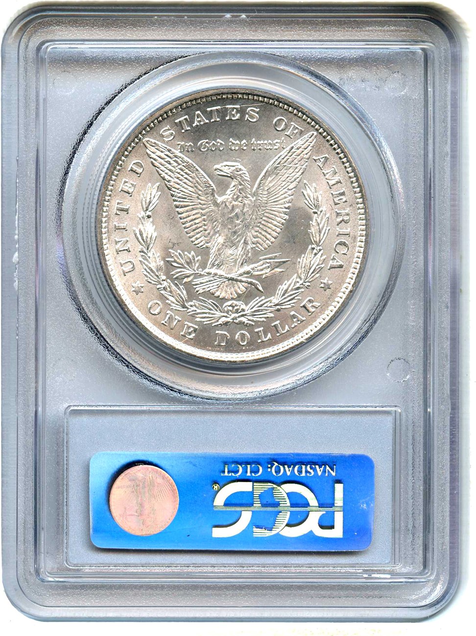 image for: 1878 8TF $1 PCGS MS62 (VAM-2, Lines in LIB)