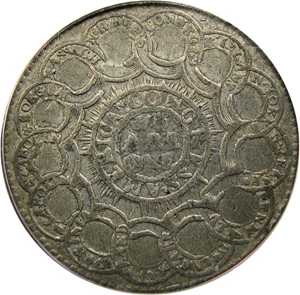 image for: 1776 Continental Dollar $1 PCGS/CAC XF40 (CURENCY, Pewter)