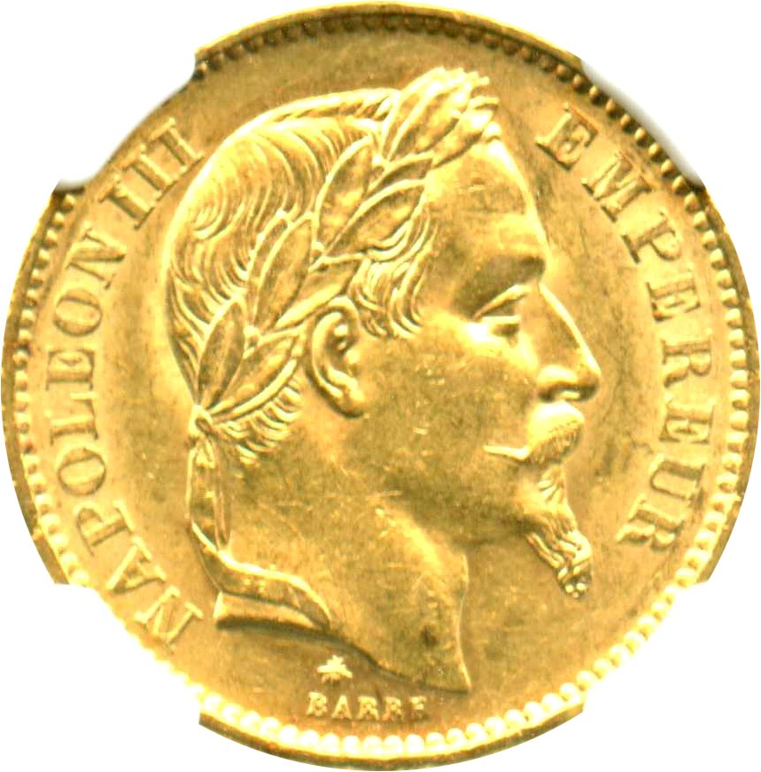 1867-A G20 Fr MS