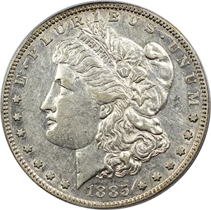 image for: 1885-S $1 PCGS XF45 (VAM-6, S/S)