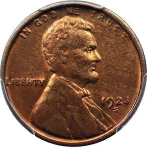 image for: 1923-S 1c PCGS/CAC MS64 RB