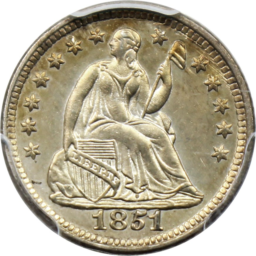 image for: 1851-O H10c PCGS MS63