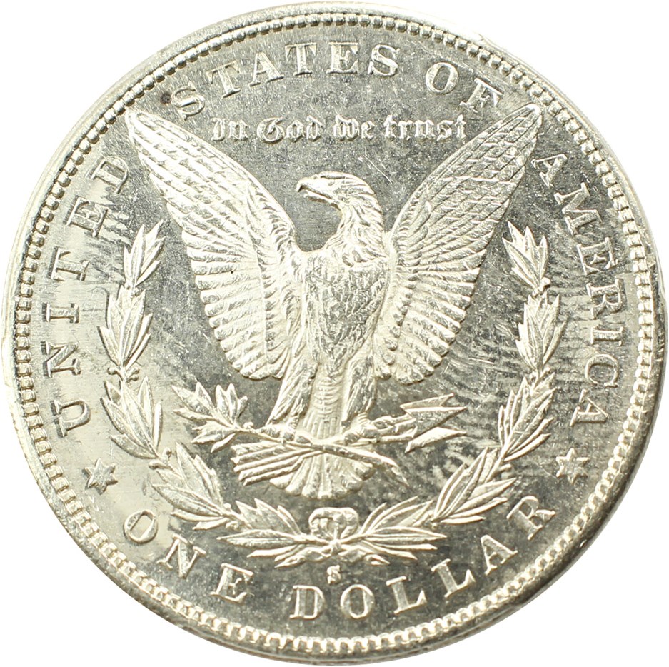 image for: 1887-S $1 PCGS MS62 PL