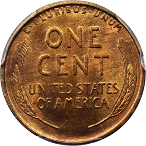 image for: 1909-S Lincoln 1c PCGS/CAC MS66 RB