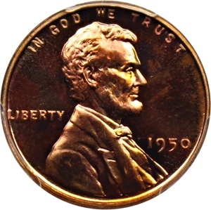 image for: 1950 1c PCGS Proof 66 RD CAM