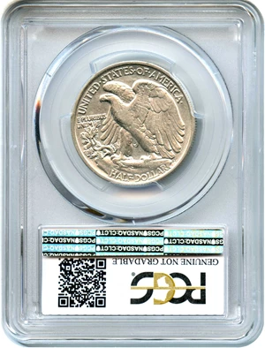 image for: 1921 50c PCGS VF Details (Cleaned)