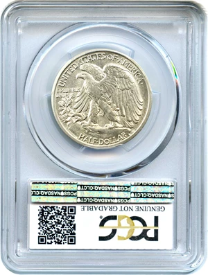 image for: 1917-S Obverse 50c PCGS XF Details (Cleaned, Mintmark Obverse)
