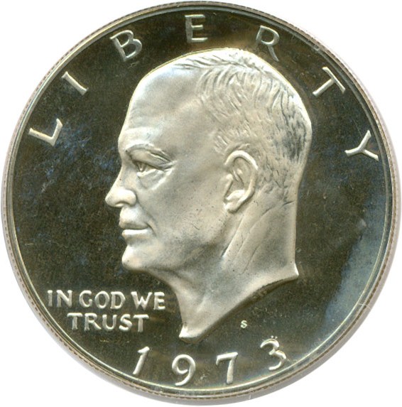 image for: 1973-S $1 Clad PCGS Proof 69  DCameo