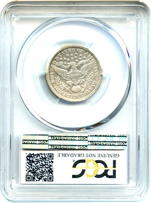 image for: 1905 25c PCGS F Details (Cleaned)