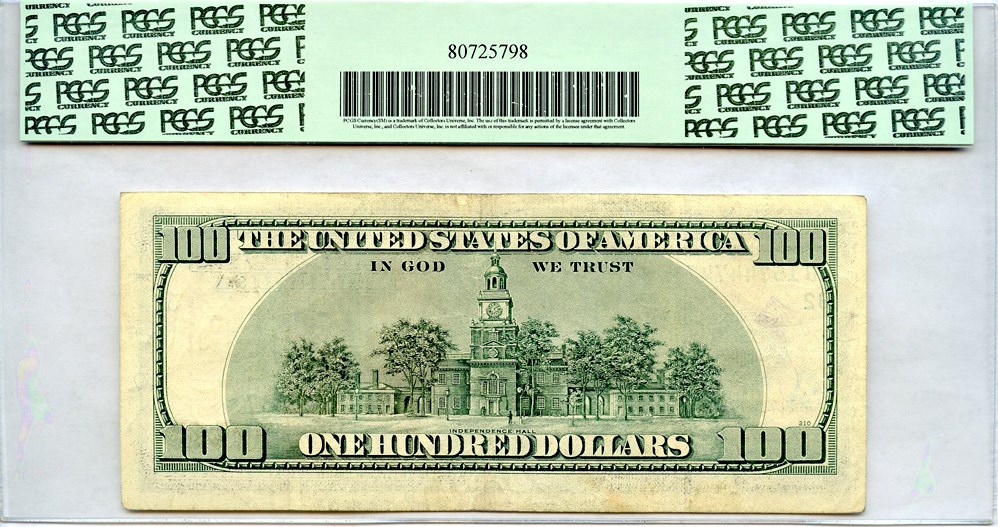 image for: FR. 2180-B*  2006 $100 Star Note PCGS Very Fine 25