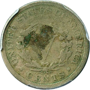 image for: 1885 5c PCGS VG Details (Env. Damage)
