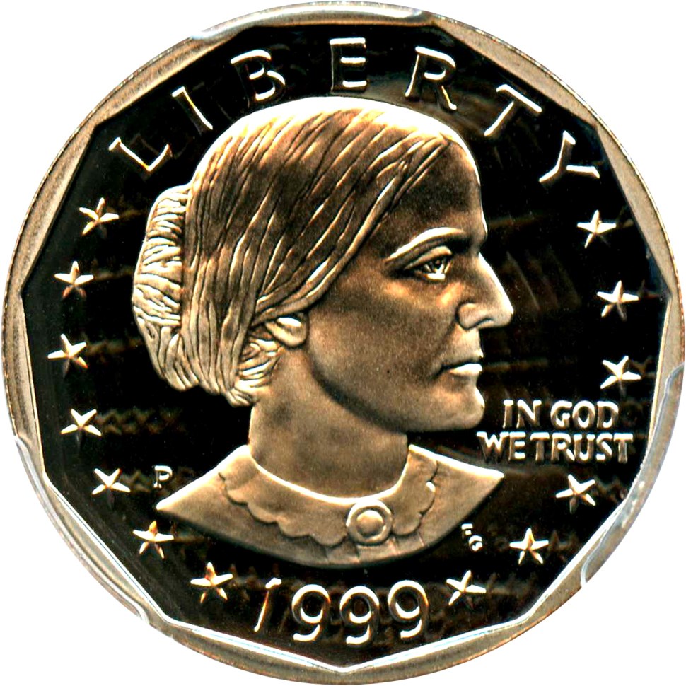image for: 1999-P SBA $1 PCGS Proof 69 DCAM