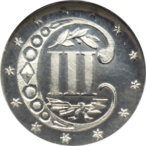 image for: 1866 3cS NGC Proof 65 CAM