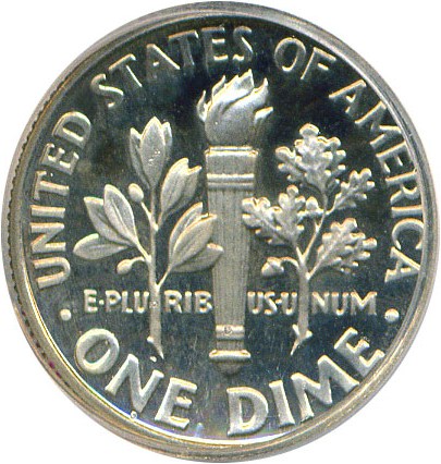 image for: 1988-S 10c ICG Proof 69 