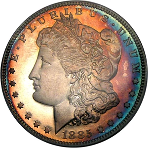 image for: 1885 $1 PCGS Proof 67 CAM
