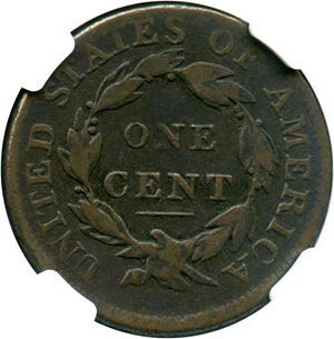 image for: 1813 1c NGC VG Details (Corrosion)
