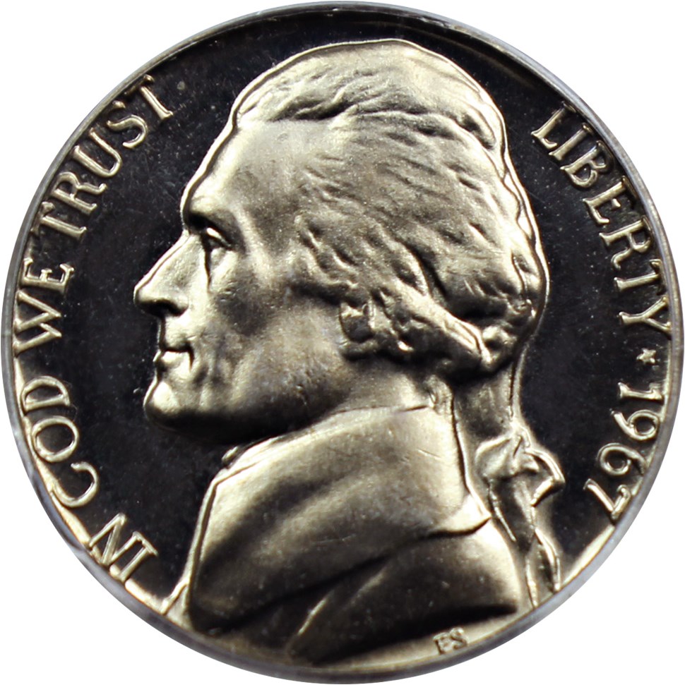 image for: 1967 5c PCGS MS66 CAM (Special Mint Set)