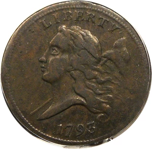image for: 1793 1/2c PCGS VF30