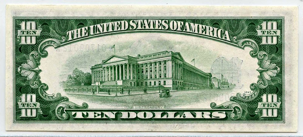 image for: FR. 1704* 1934C $10  PCGS Very Choice New 64