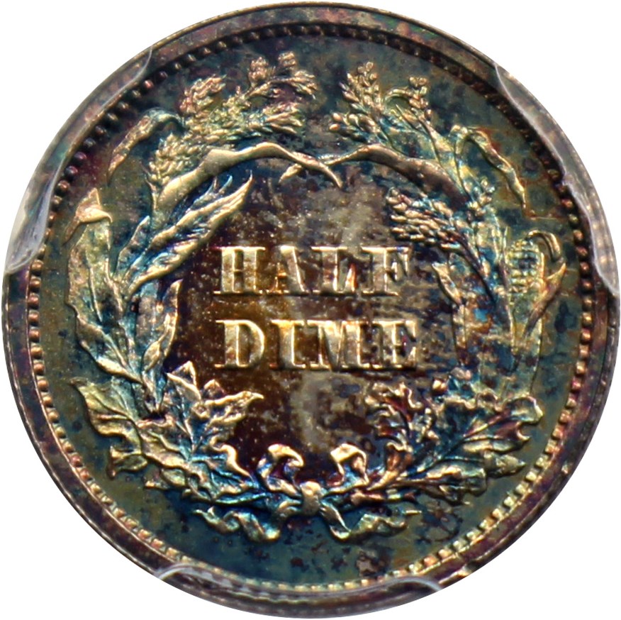 image for: 1864 H10c PCGS Proof 64