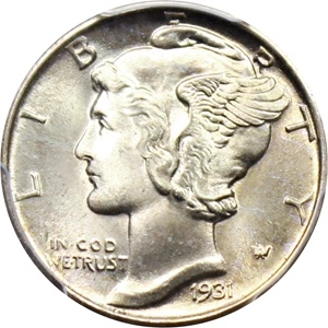 image for: 1931 10c PCGS MS67 FB