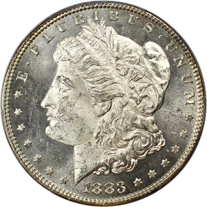 image for: 1883 $1 PCGS MS64 PL