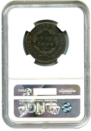 image for: 1813 1c NGC VG Details (Corrosion)