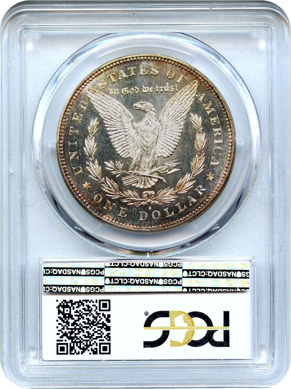 image for: 1879-S $1 PCGS MS64 PL (Reverse of 1878)