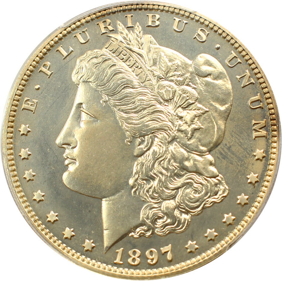 image for: 1897 $1 PCGS Proof 65 CAM