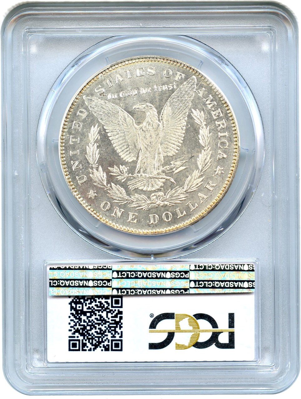 image for: 1878 7/8TF $1 PCGS/CAC MS63 PL (Weak)