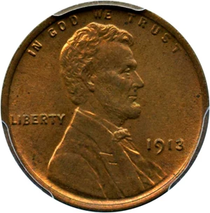 image for: 1913 1c PCGS/CAC MS65 RB