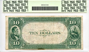 image for: FR. 577 1882 2nd Charter Period 3rd Issue Value Back $10 PCGS Very Fine 25