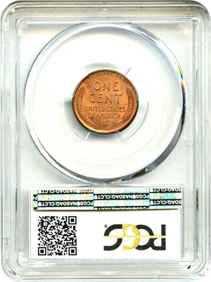 image for: 1924-S 1c PCGS MS65 RD
