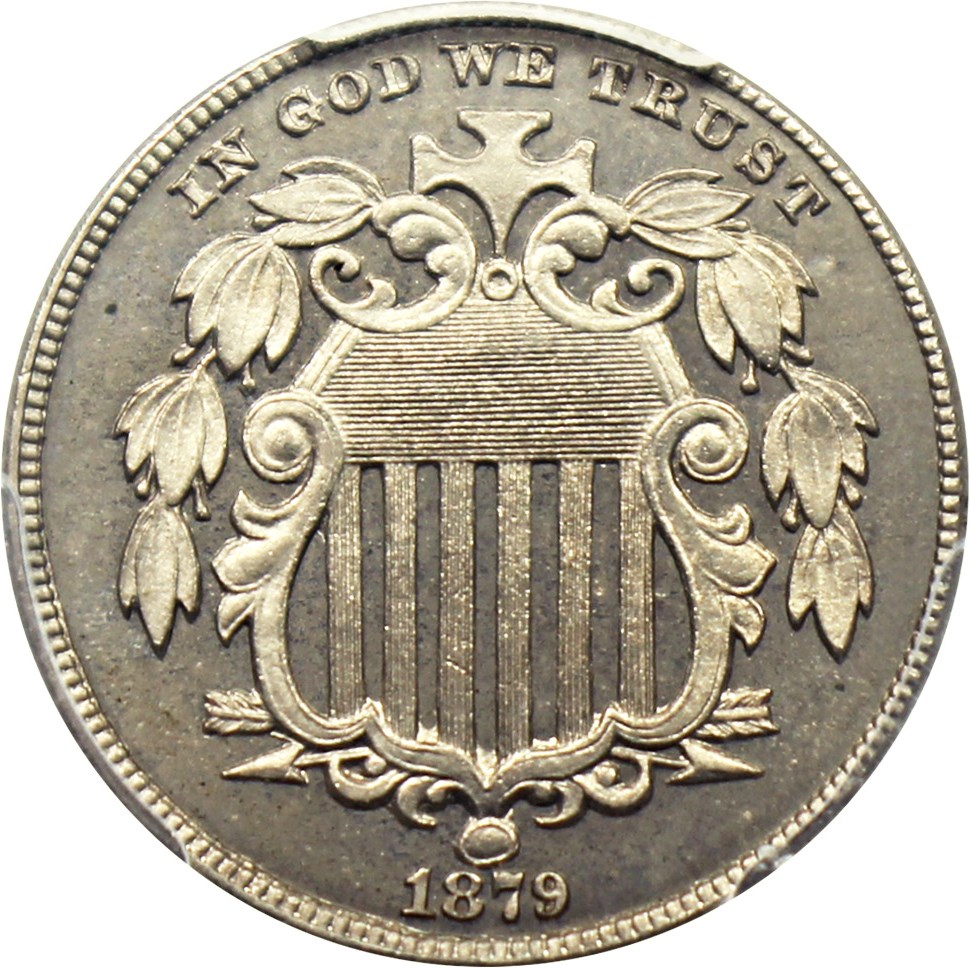image for: 1879/8 5c PCGS Proof 65