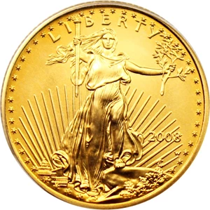 image for: 2008-W $10 Gold Eagle PCGS MS69
