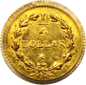image for: 1853 Cal. Gold 50c PCGS AU58 (BG-430, OGH)