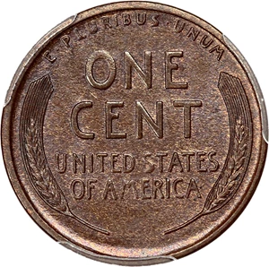 image for: 1915-S 1c PCGS MS65 BN
