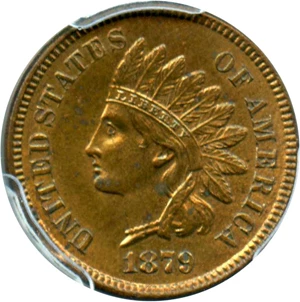 image for: 1879 1c PCGS MS63 RB