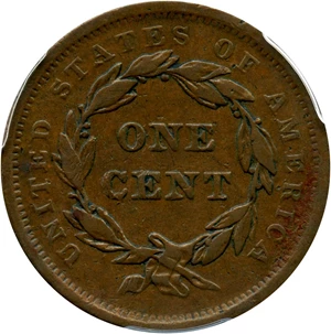 image for: 1839 1c PCGS VF30 (Type of 1840)