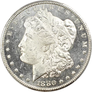 image for: 1880-S $1 PCGS MS64 PL (80/79)