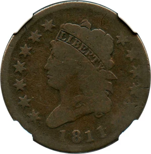 image for: 1811/0 1c NGC AG-03 BN (S-286)