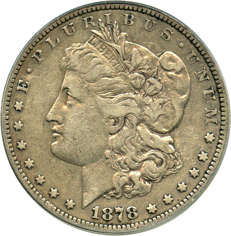 image for: 1878-S $1 PCGS/CAC XF40 (VAM-59, Long Arrow Shaft)