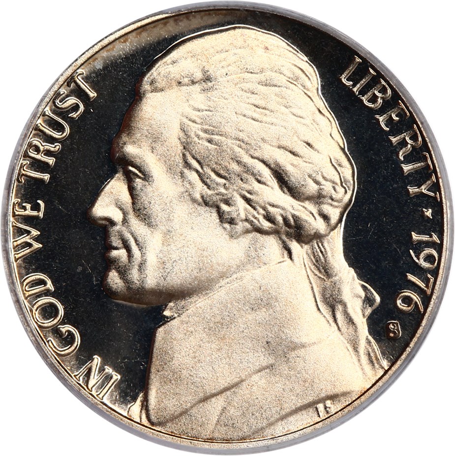 image for: 1976-S 5c PCGS Proof 69 DCAM