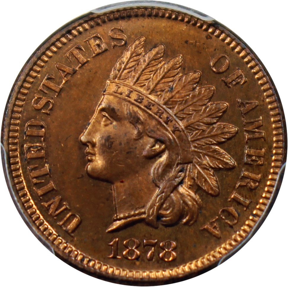 image for: 1878 1c PCGS Proof 64 RB