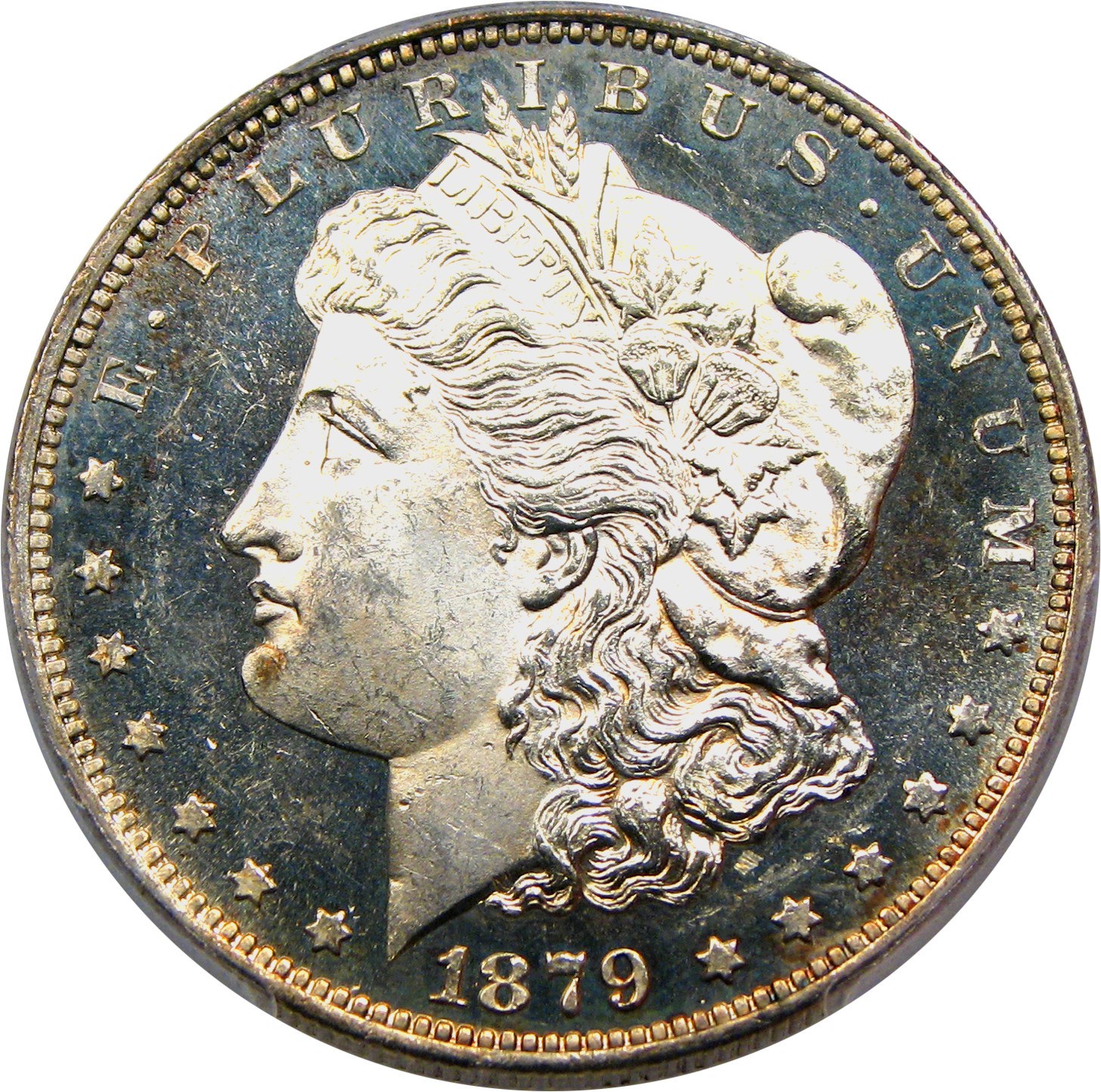 image for: 1879-S $1 PCGS MS64 PL (Reverse of 1878)