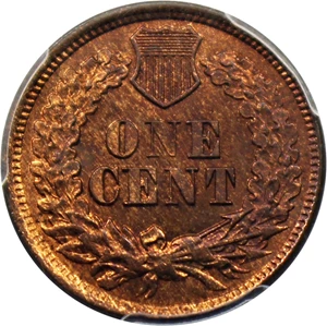 image for: 1864-L 1c PCGS/CAC MS66 RB (L on Ribbon)