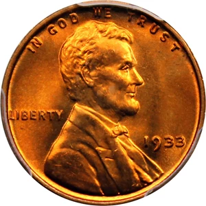 image for: 1933 1c PCGS/CAC MS67 RD