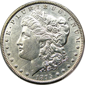 image for: 1895-O $1 PCGS AU Detail (Cleaned)